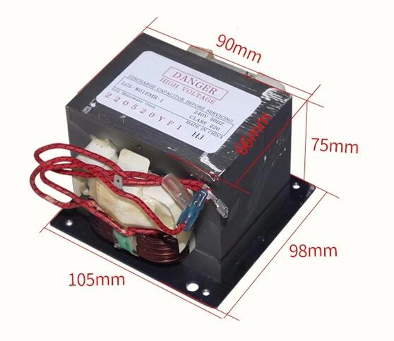 Working principle of microwave oven transformer and common troubleshooting